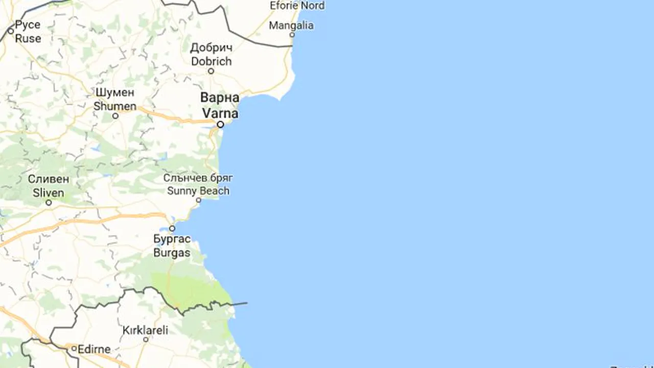 Cutremur de 5,3 grade în Marea Neagră