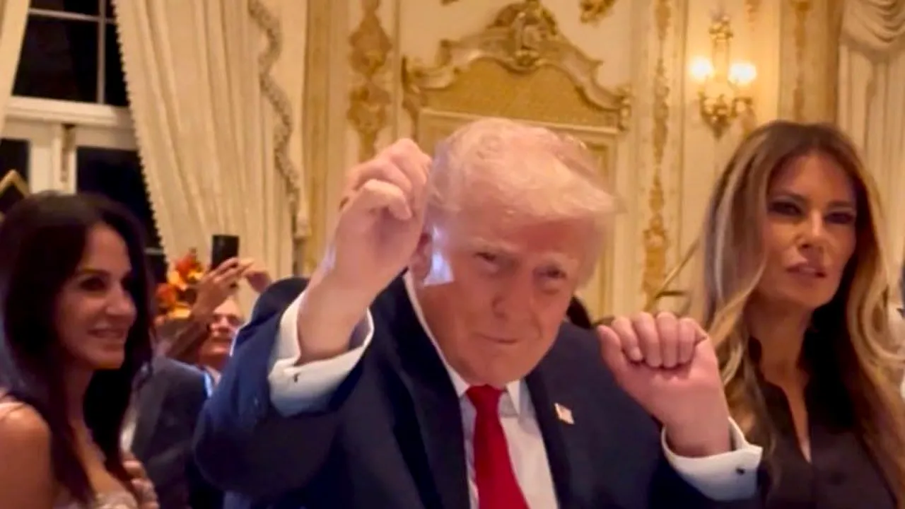 Ce show a făcut familia Trump în luxosul resort Mar a Lago, de Ziua Recunoștinței. Imagini de la petrecerea spectaculoasă