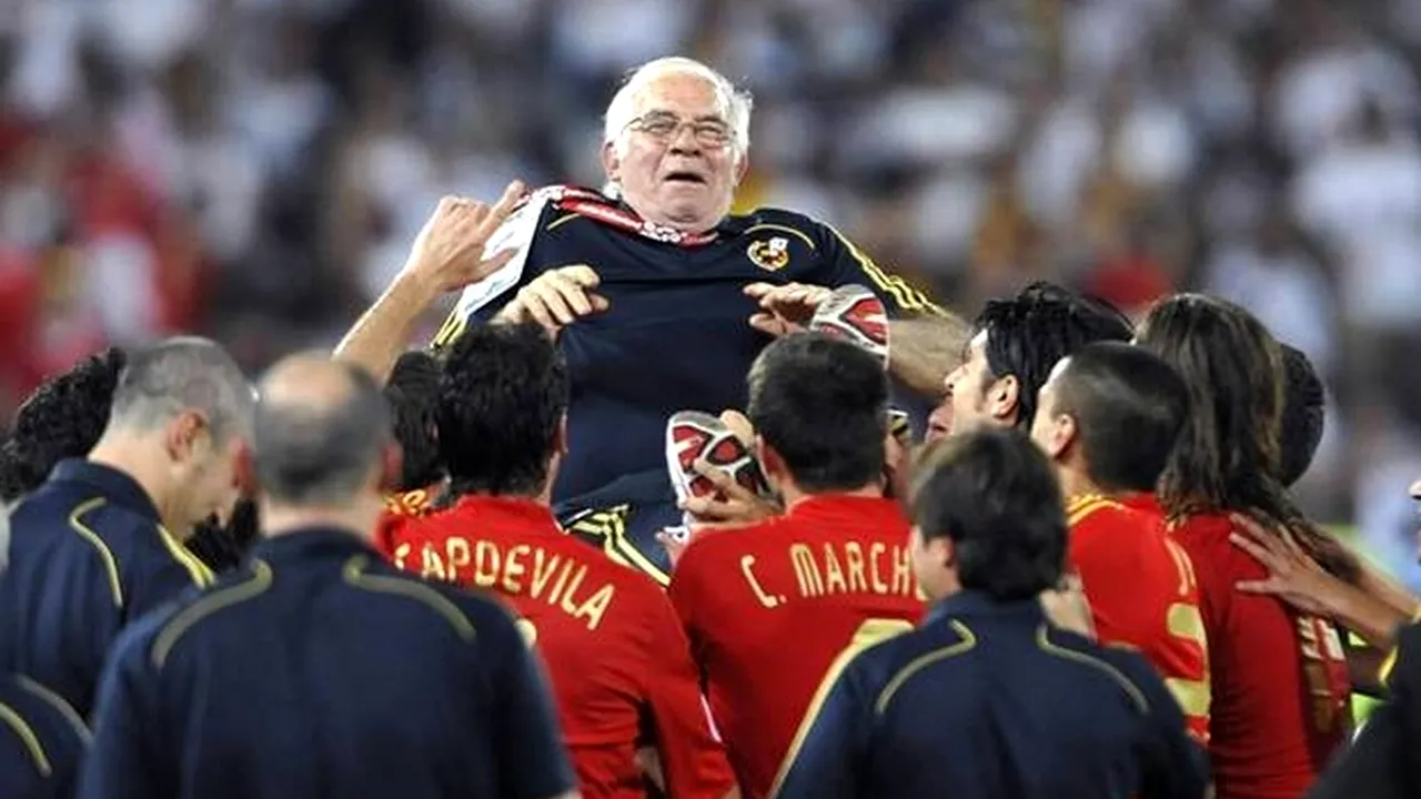 Fostul selecționer al Spaniei, Luis Aragones, a încetat din viață
