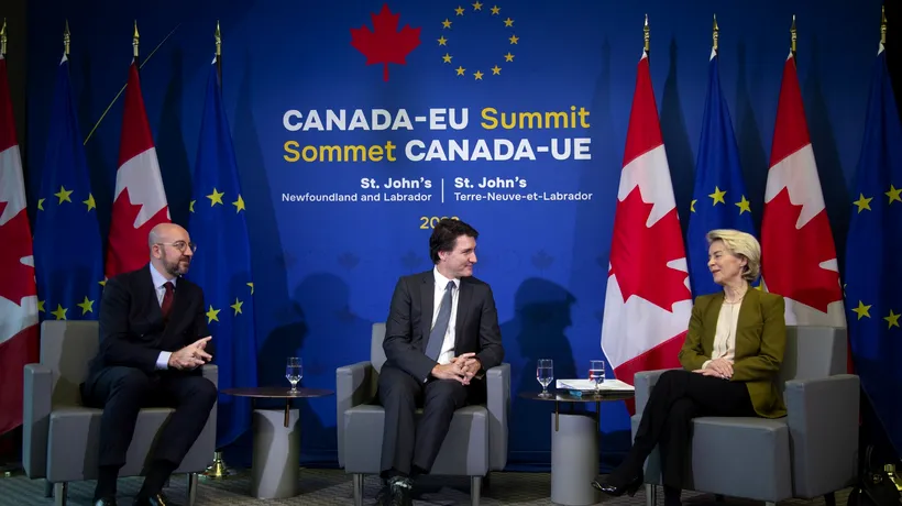 Summit UE-Canada | Ursula von der Leyen salută avansarea relațiilor / Președintele CE vrea relansarea procesului de pace israelo-palestinian