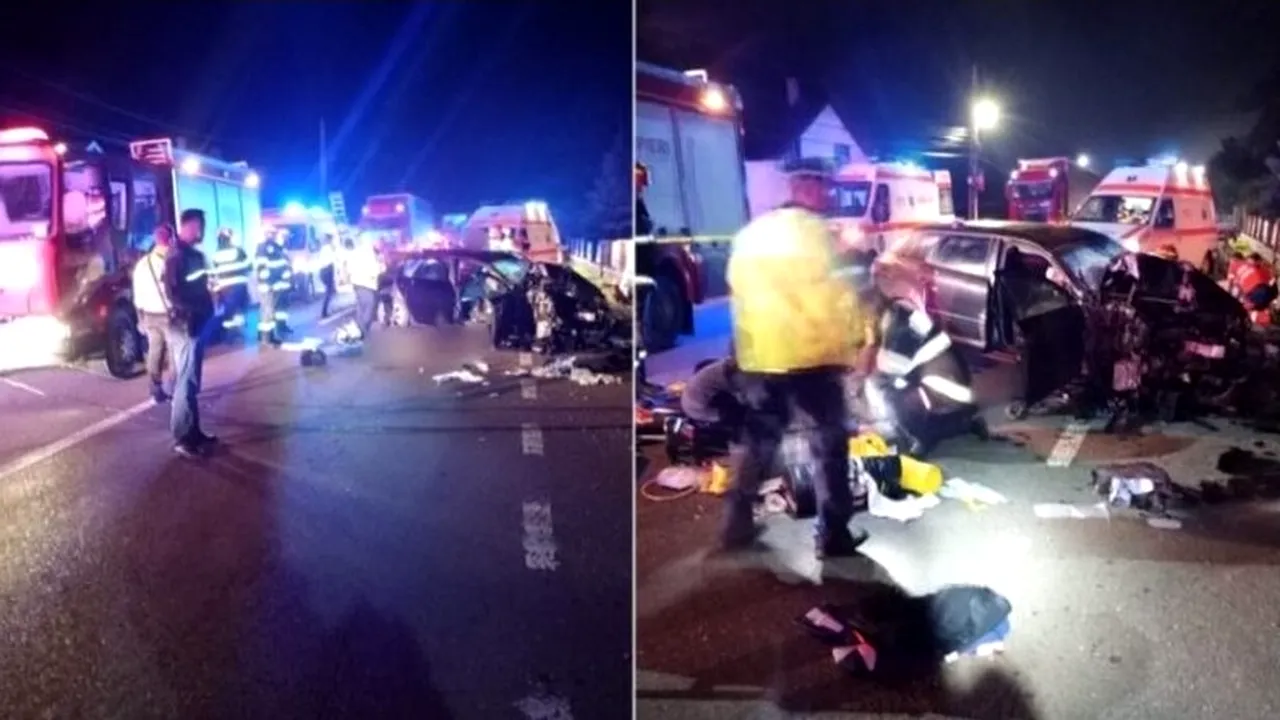 A intrat cu MAȘINA într-un stâlp de electricitate. Patru tineri au murit în accidentul din Dorna Candrenilor