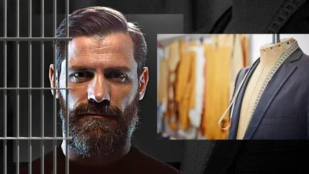 De la reclame, la confecții! Actorul violator Alexander Zudor face huse de pat și perdele în închisoare / Ce mesaje le transmite copiilor săi