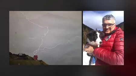 Un cioban a supraviețuit după ce a fost lovit de FULGER, pe munte/ Șeful SALVAMONT avertizează ce trebuie să faci în caz de FURTUNĂ