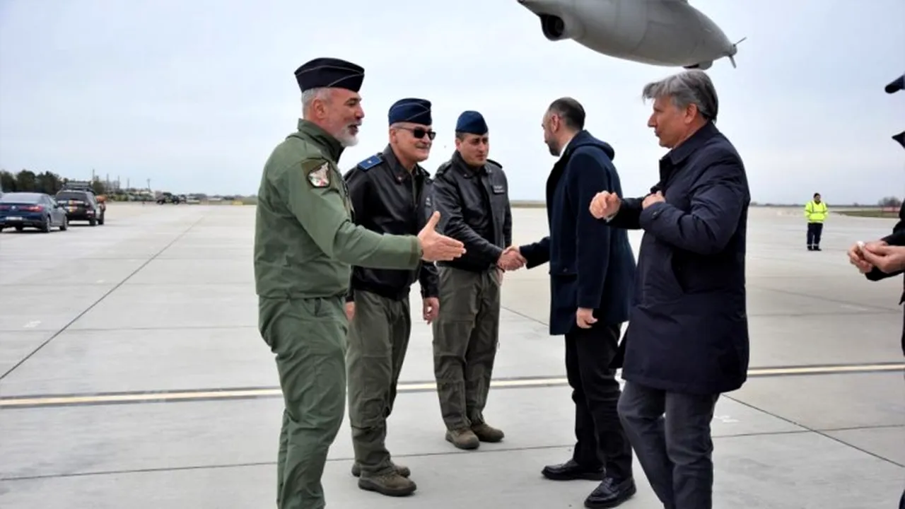 Baza 57 Mihail Kogălniceanu, vizitată de o importantă DELEGAȚIE din Italia