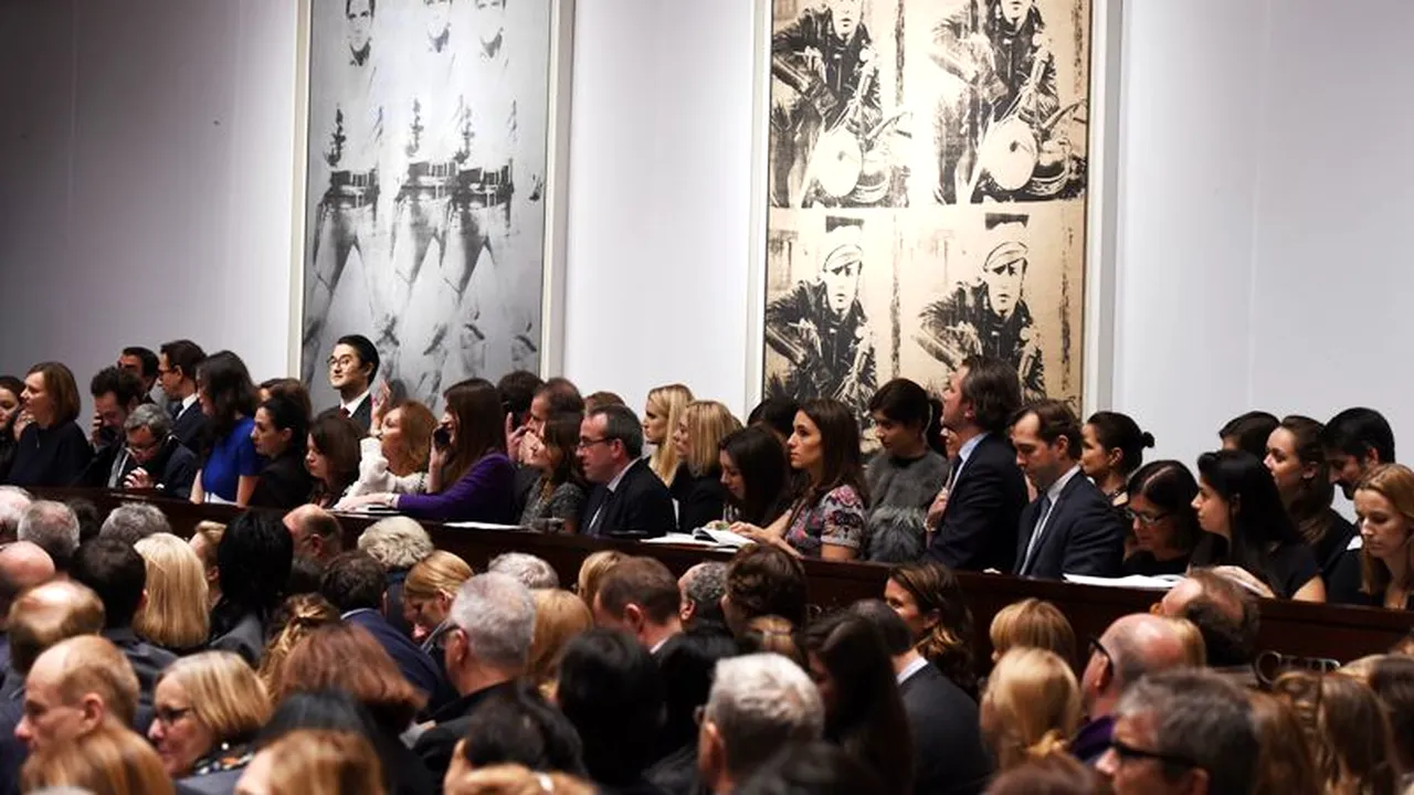 Cea mai mare licitație de artă din istorie: 75 de lucrări, vândute cu 853 milioane de dolari