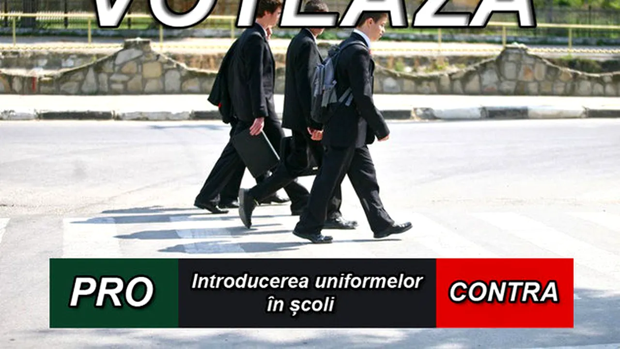 PRO sau CONTRA. Ar trebui reintrodusă uniforma în școli? Ce spun cititorii Gândul
