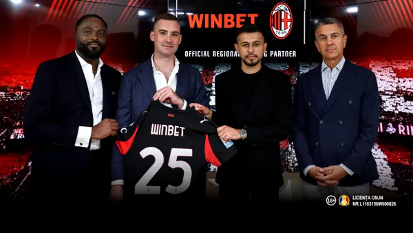 AC MILAN ȘI WINBET DAU STARTUL UNUI NOU PARTENERIAT REGIONAL