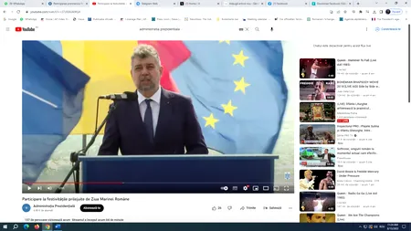 VIDEO | De Ziua Marinei, premierul Marcel Ciolacu promite că va aloca resurse pentru înzestrarea Forțelor Navale