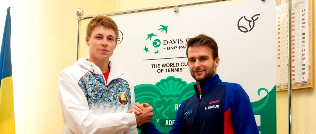 Belarus - România în Cupa Davis. Adrian Ungur îl întâlnește pe Ilya Ivashka, în primul meci