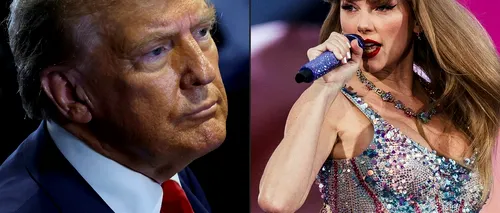 Donald Trump, postare ȘOCANTĂ despre Taylor Swift, susținătoare a Kamalei Harris