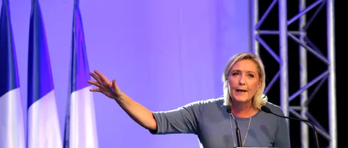 Marine Le Pen crede că, dacă va fi președinte, relația ei cu Putin și cu Trump ar fi benefică păcii mondiale
