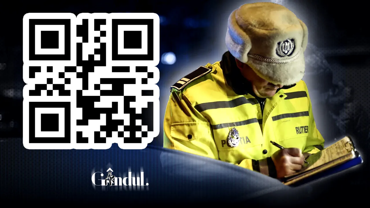 Revoluție. Amenzile de circulație vor putea fi plătite prin cod QR generat de polițiștii rutieri