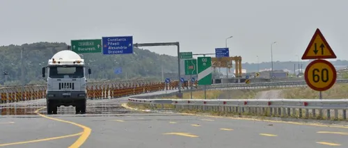 Traficul pe autostrada București-Ploiești și pe tronsonul Cernavodă - Medgidia, deschis JOI
