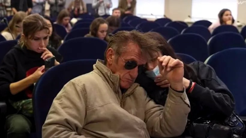 VIDEO | Actorul Sean Penn este la Kiev, filmează un documentar despre invazia Ucrainei