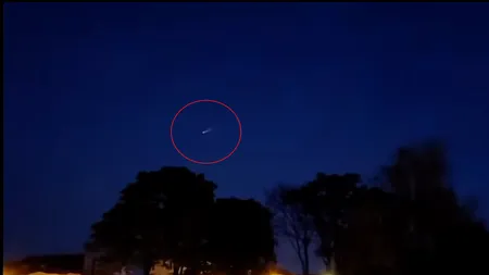 Obiect bizar observat pe cerul României! Ce era, de fapt, „mingea de foc” văzută din mai multe orașe