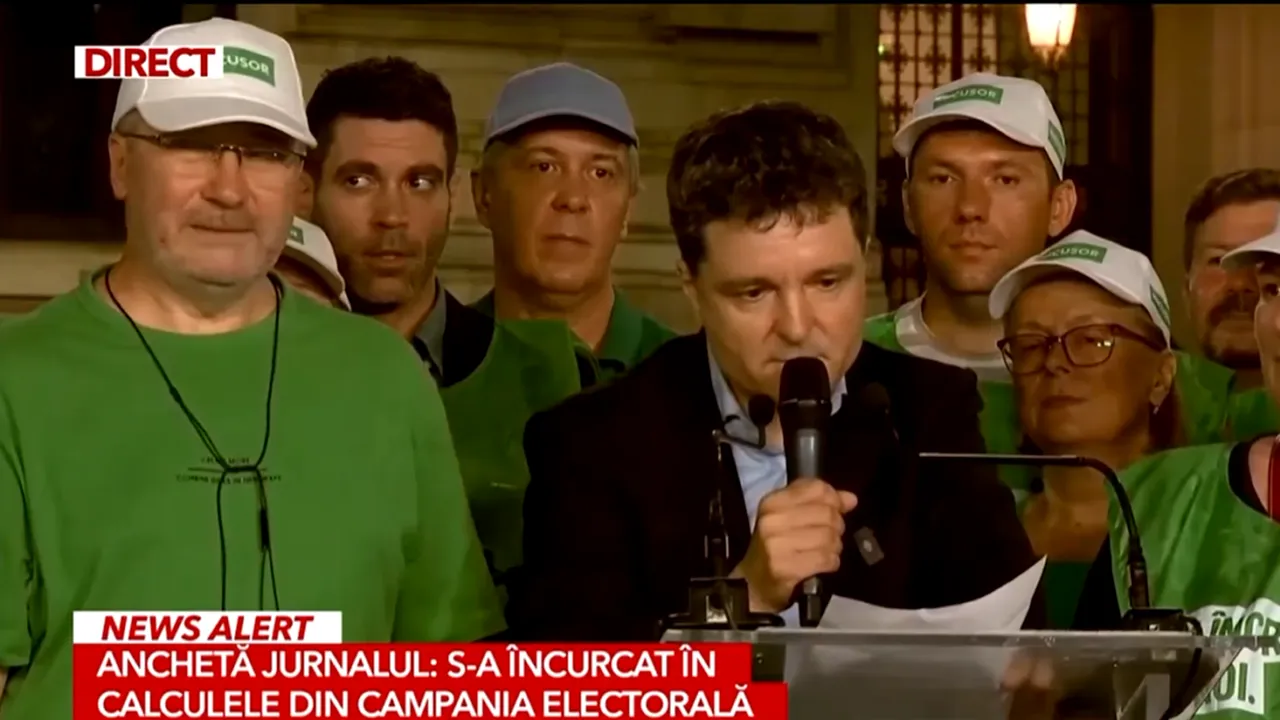 NICUȘOR Dan ar fi cheltuit cu 225.000 de euro mai mult în campanie, decât figurează în raportul oficial depus la AEP