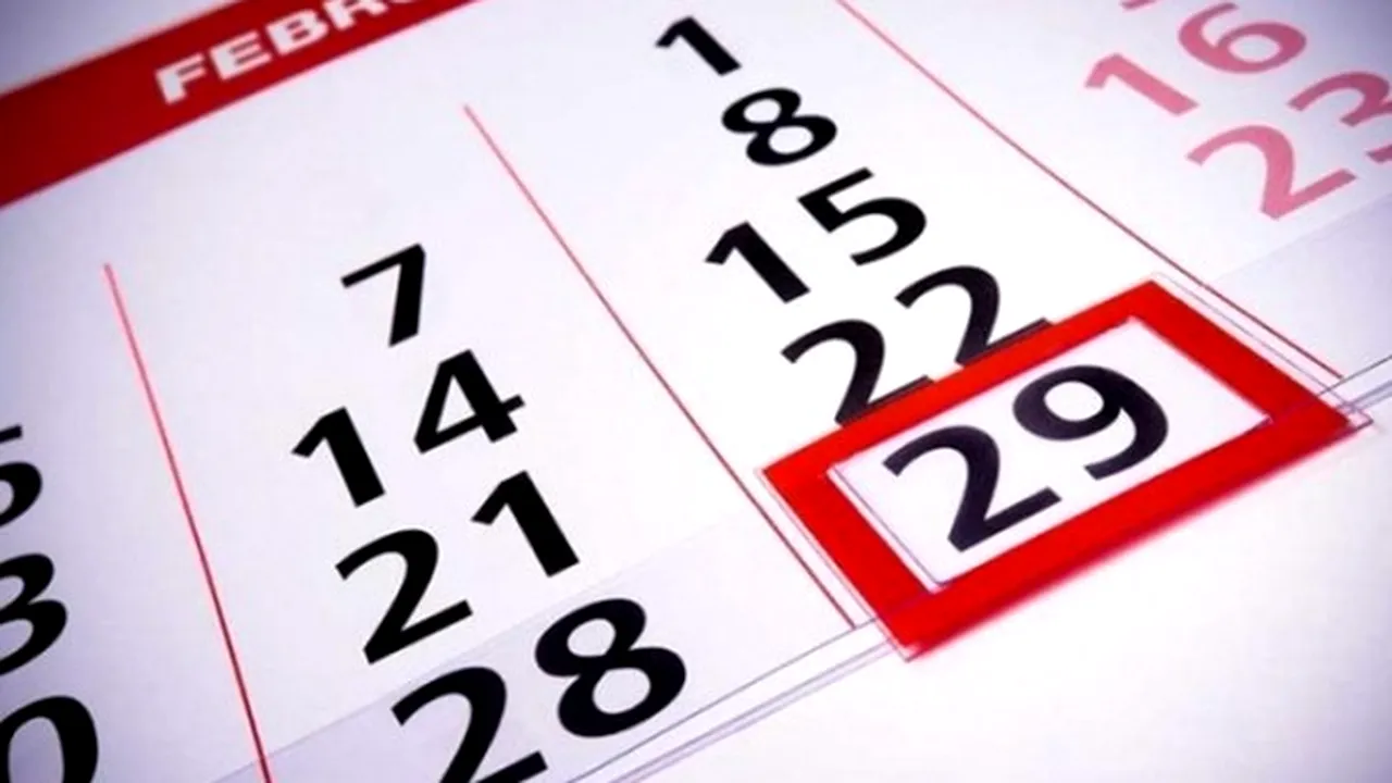 Câți români își sărbătoresc ziua de naștere o dată la patru ani, pe 29 februarie