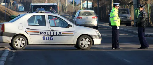Tânărul suspect că a jefuit o benzinărie din Sibiu cu un pistol de jucărie a fost arestat
