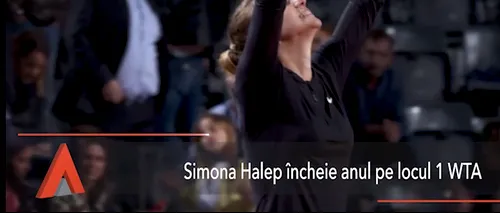 Simona HALEP încheie anul pe locul 1 în WTA. Tenismena va deveni Doctor Honorius Causa al Universității de Vest din Timișoara
