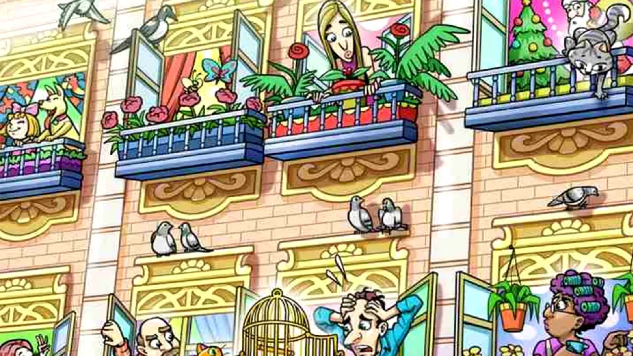 TEST de inteligență | Găsiți papagalul ascuns în această iluzie optică virală!