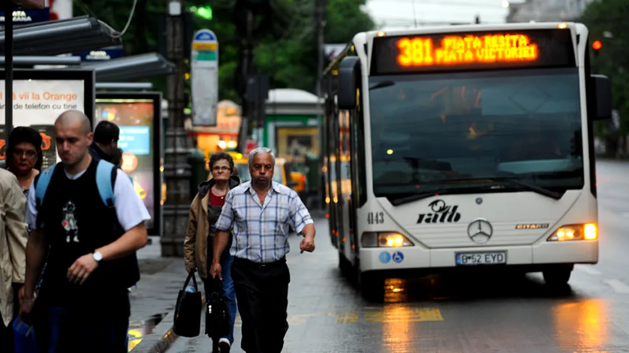 Traseele RATB din centrul Capitalei, reorganizate cu ocazia Zilei Naționale a României. Străzile cu restricții de trafic