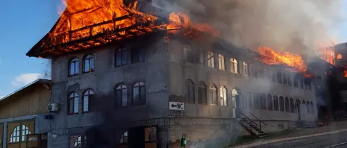 Incendiu Chilii Mănăstire Roșiori Suceava