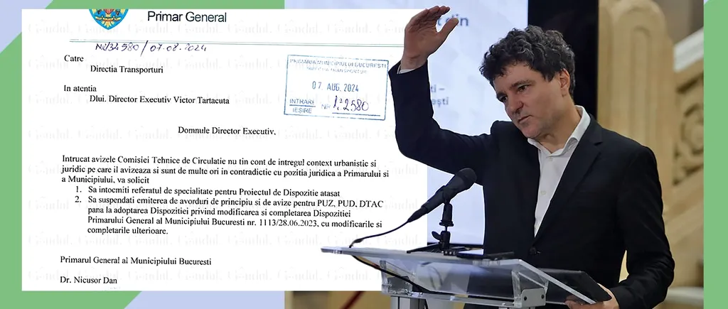 Nicușor Dan le cere celor din Comisia de Circulație să nu mai emită avize pentru PUZ-uri și PUD-uri. „Omul acesta vrea să blocheze tot orașul”