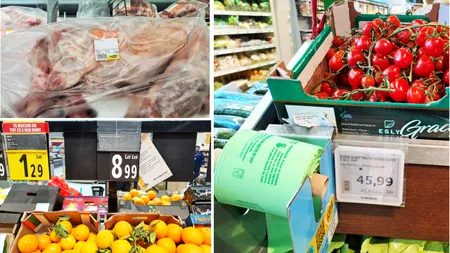 Cu cât au crescut prețurile la alimente de la începutul anului și cât se vor mai scumpi. Preț record la carnea de miel. „Măsurile Guvernului au dus la această instabilitate”