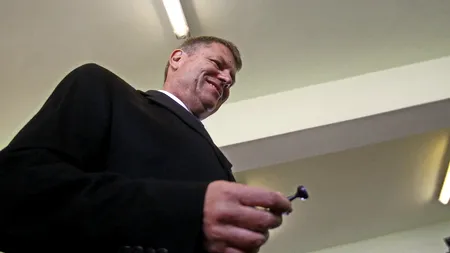 ALEGERI PREZIDENȚIALE 2014. Klaus Iohannis a votat pentru o 