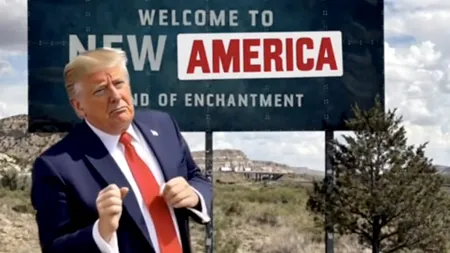 Trump vrea să schimbe din nou harta lumii: New Mexico să devină „New America”: „Îmi place la nebunie!”