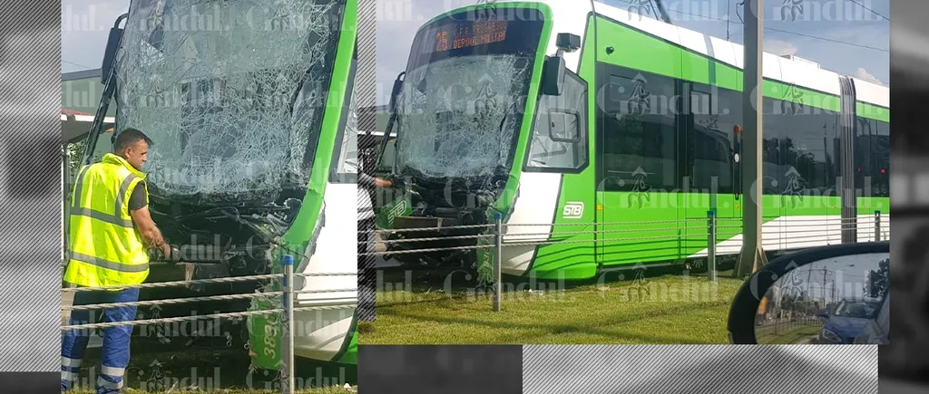 FOTO | Tramvai deraiat în București. UPDATE: Circulația a fost reluată