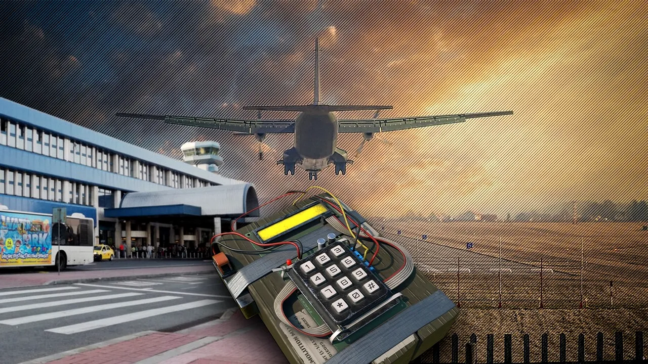 Alertă cu BOMBĂ la bordul unui avion care a aterizat de urgență pe Aeroportul Otopeni