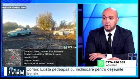 Comisar-șef Garda de Mediu: „Dacă arzi deșeuri, faci pușcărie!”