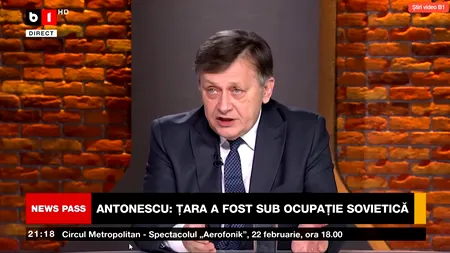 Crin Antonescu: „România trebuie să rămână ferm într-un angajament PRO-OCCIDENTAL”