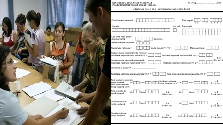 FIȘA de ÎNSCRIERE la Liceu 2013. Cum se completează FIȘA de ADMITERE 2013 