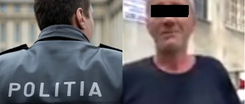 Bărbat filmat de un polițist când cerea să fie arestat în locul altuia: „Decât să îmi bat soția, vreau să fiu închis. Omul legii, cercetat disciplinar - VIDEO