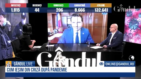 GÂNDUL LIVE. Sebastian Burduja, secretar de stat la Ministerul de Finanțe: „Vom intra cu siguranță în recesiune” / Ce măsuri ne-ar putea salva, în viziunea economistului