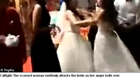 VIDEO. Scandal cu iz de telenovelă la o nuntă din China