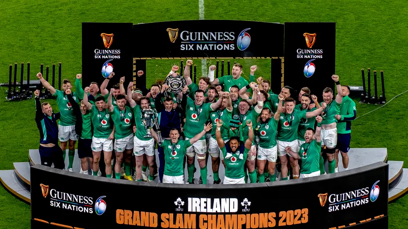 Irlanda a câștigat Turneul celor Șase Națiuni la RUGBY ediția 2023! România o va întâlni în primul meci de la Cupa Mondială din Franța pe 9 septembrie