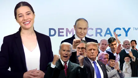 Satiră politică: „DEMOCRAȚIA ar putea muri în anul 2024. Au trecut secole pentru a dobândi dreptul la vot. Odată luat, s-a dus definitiv”