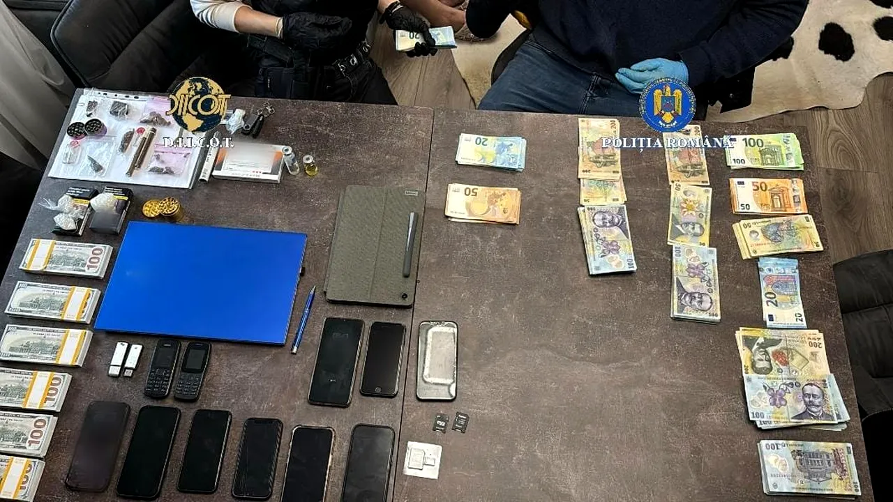 Descinderi DIICOT în trei județe și două penitenciare. O avocată, implicată într-o rețea de trafic internațional de droguri