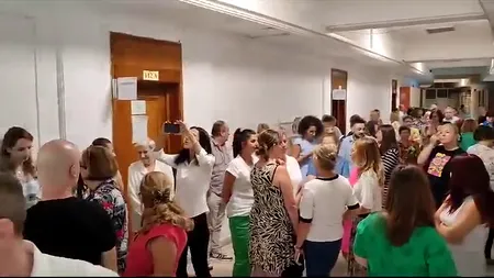 VIDEO | Angajații din Ministerul Finanțelor boicotează reducerile de personal. Protestele se vor extinde la nivel național