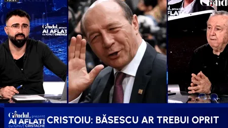 Cristoiu dă de pământ cu Băsescu: Beneficiarul prescripției, fiica sa și consiliera de taină, atacă prescripția! Asta e culmea