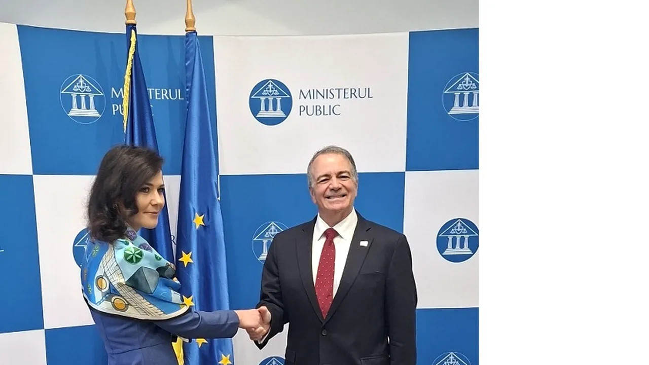 Ambasadorul SUA la București și procurorul general al României, întâlnire oficială la sediul PICCJ. Teme precum anticorupția și lupta contra crimei organizate, între temele discutate