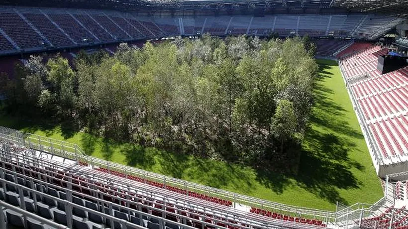 Motivul pentru care un stadion de la EURO 2008, din Austria, a fost transformat într-o pădure