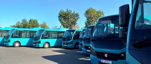 Gălățenii se vor bucura de 20 de autobuze noi, cadou de Ziua Națională