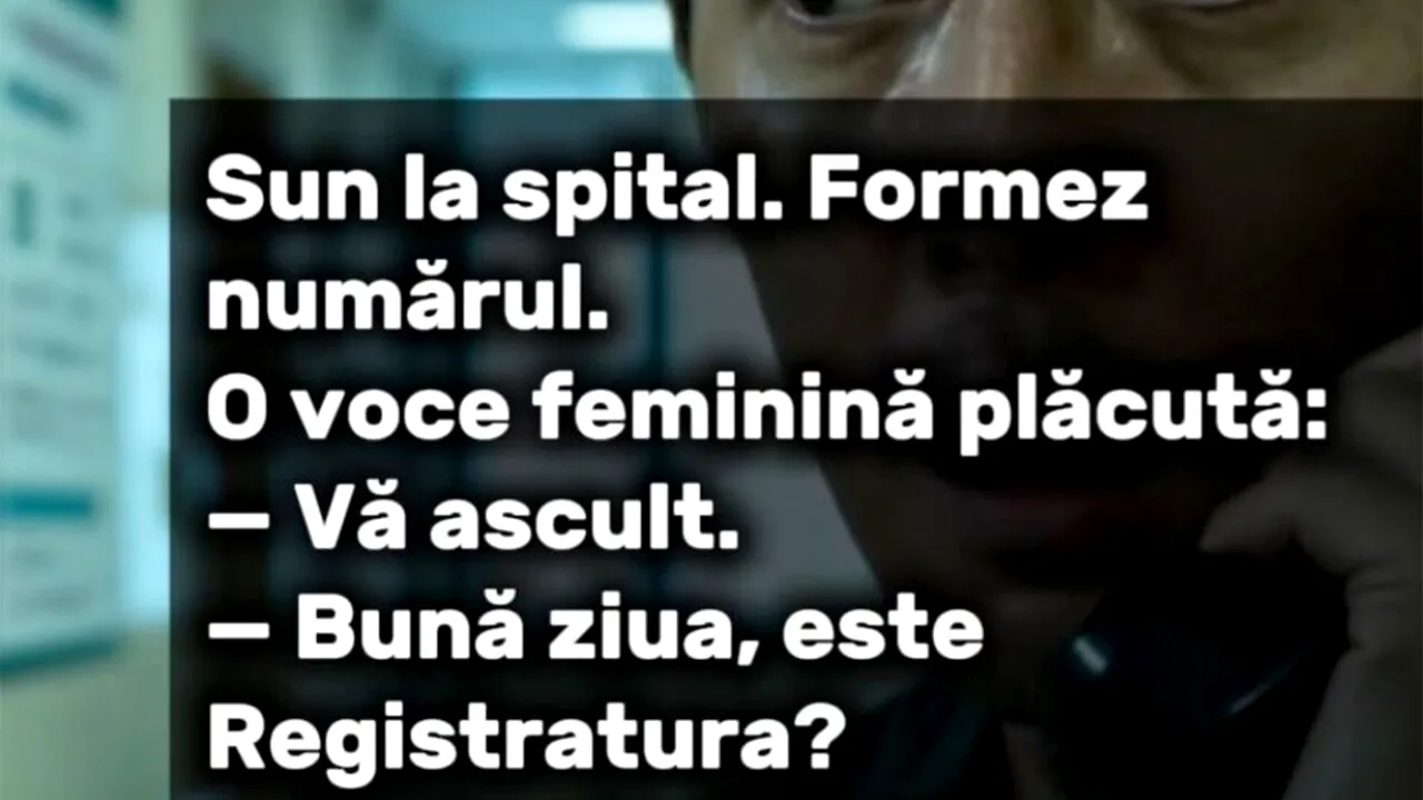 BANCUL de joi | Morga și Registratura