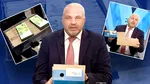 Deputatul USR, Emanuel Ungureanu, a facut spectacol într-un platou de televiziune cu o cutie de pantofi ca ironie la perchezițiile DNA