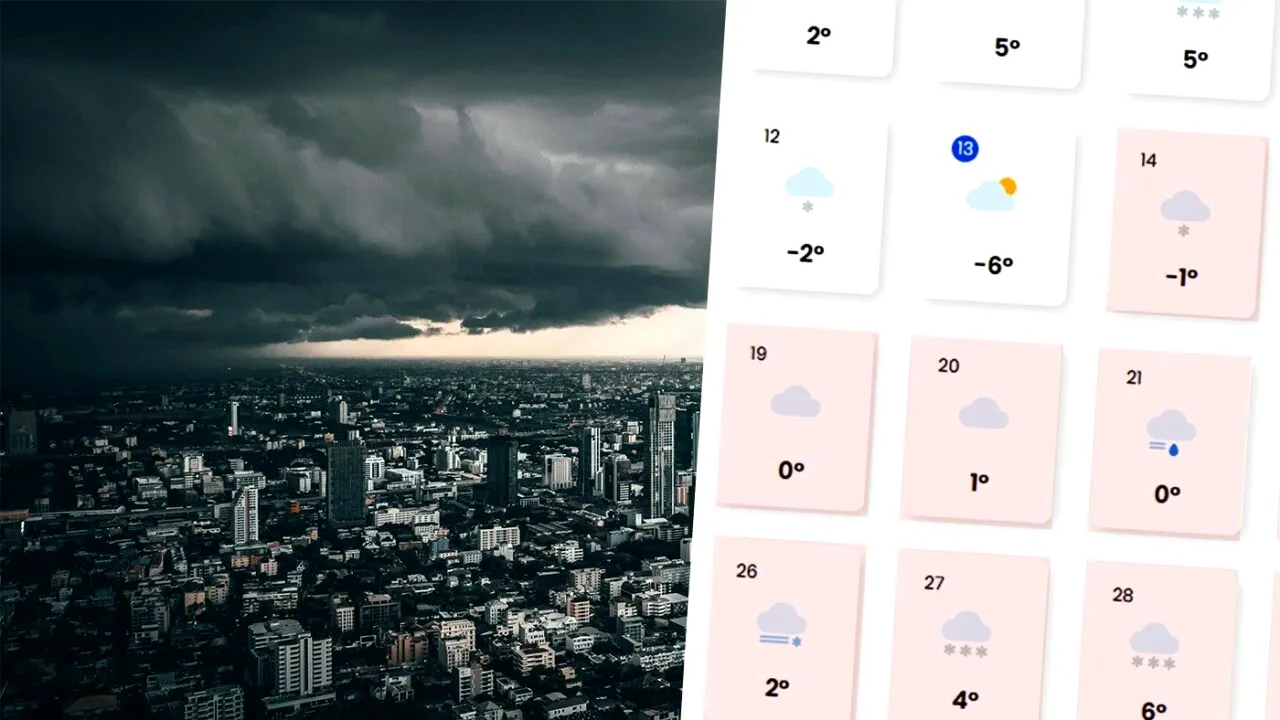 Cel mai întunecat oraș din România. 26 de zile consecutive fără soare, începând de azi, potrivit meteorologilor EaseWeather