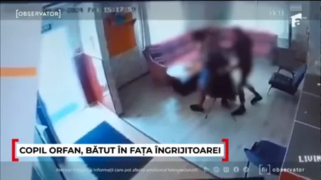 Un copil orfan a fost BĂTUT, sub ochii îngrijitoarei, într-un centru de asistență socială din Bașov